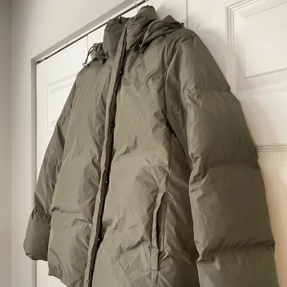 Jenni Kayne Khaki Puffer Jacket - Picture 4 of 5